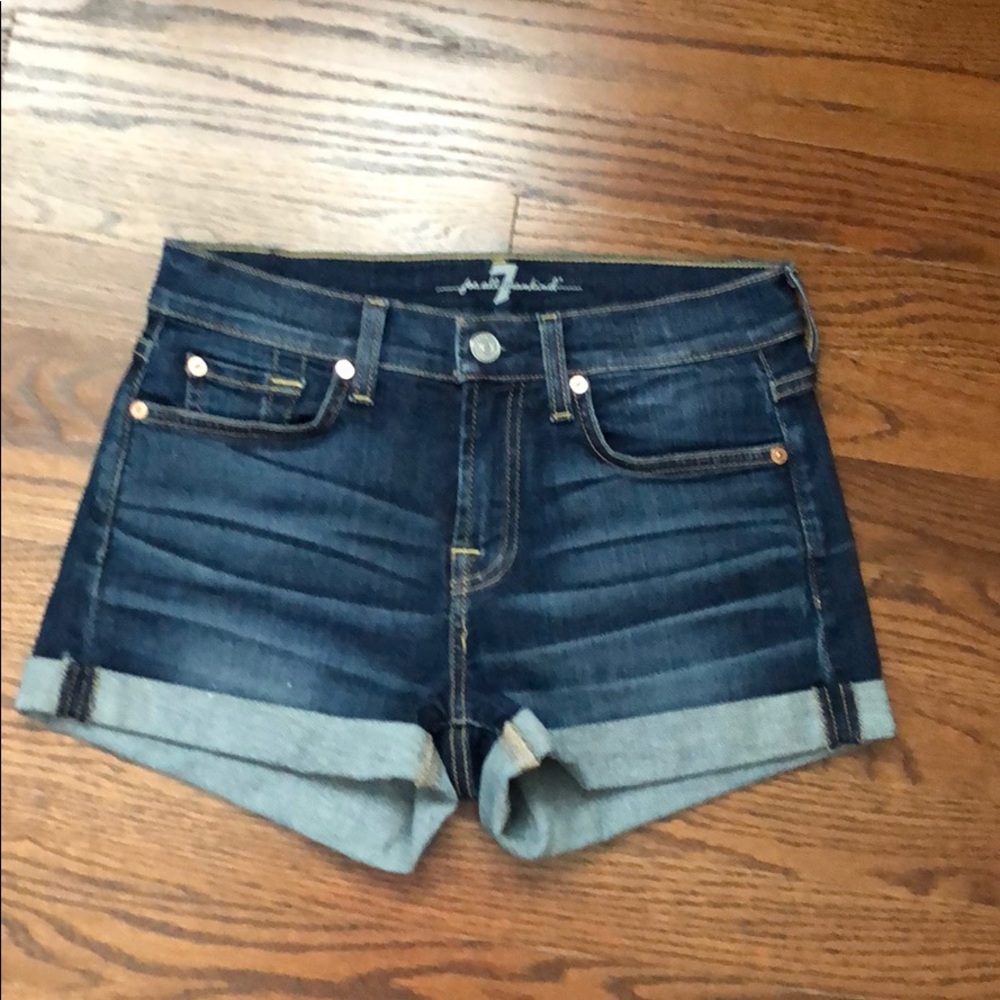 7 for all mankind shorts
